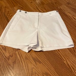 Express white shorts